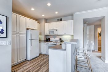 White kitchen appliances